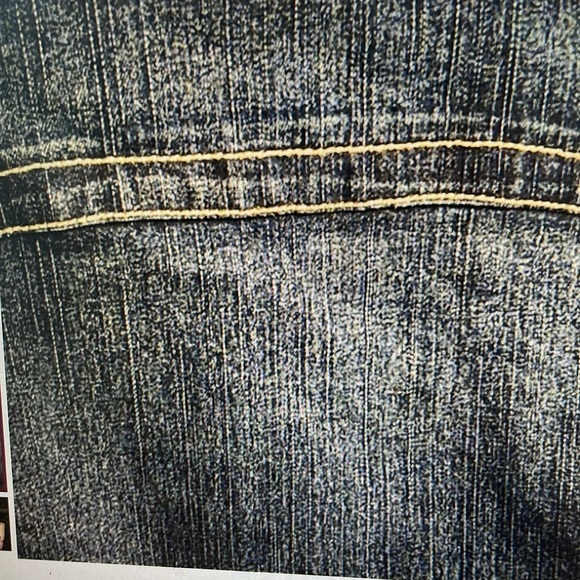 Lazer jeans cropped blue jean jacket 2X - Picture 3 of 8